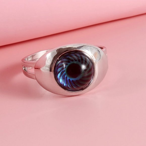 Mood Ring fun retro adjustable gift cute jewelry retro seventies - Picture 3 of 3